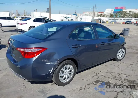 2018 Toyota Corolla Le from USA, damaged, VIN 5YFBURHE7JP844514